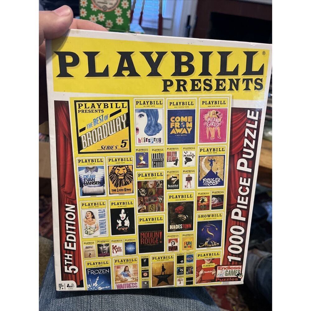 Playbill Broadway Cover - 1000 Piece Jigsaw‎ Puzzle